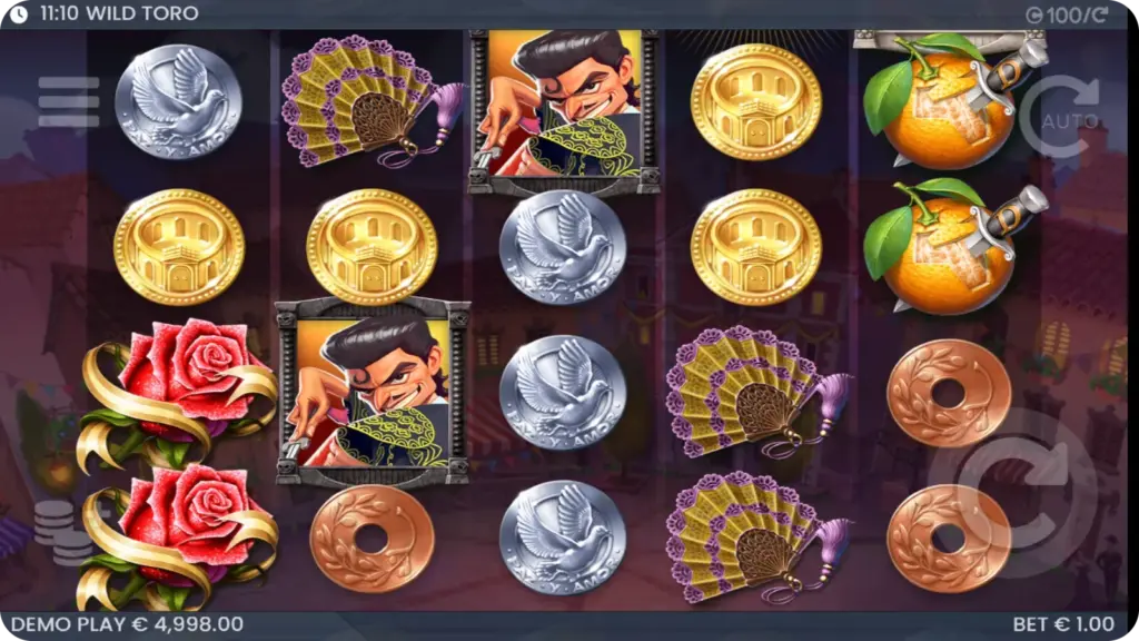 Simboli e funzioni bonus della slot Wild Toro di ELK Studios
